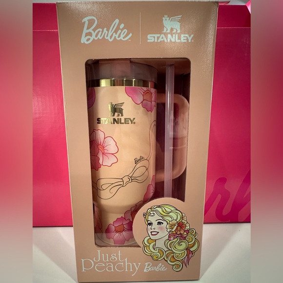 Stanley x Barbie limited edition 40oz tumbler - Just Peachy - Picture 1 of 4